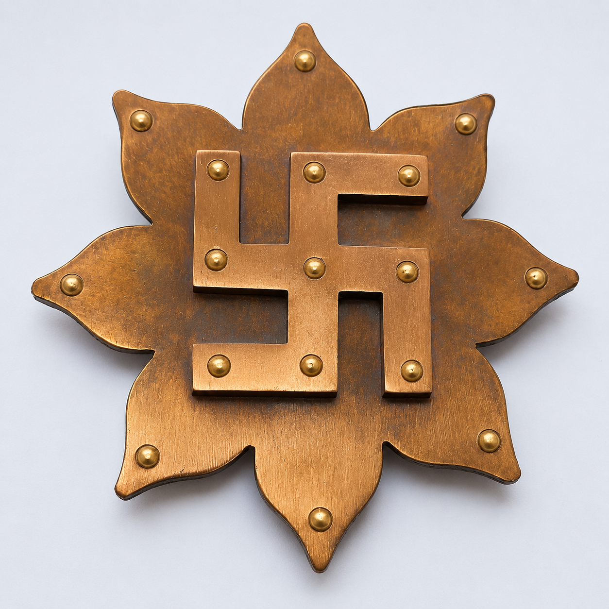 Copper-Astakamal-swastik-yantra Copper Astakamal Swastik Yantra - Image 1