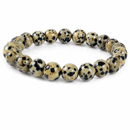 Dalmation-Jasper-Beaded-Bracelet