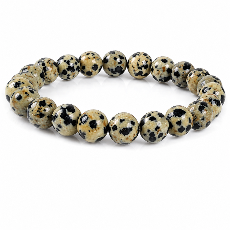 Dalmation-Jasper-Beaded-Bracelet