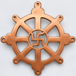 Dharmachakra Swastik