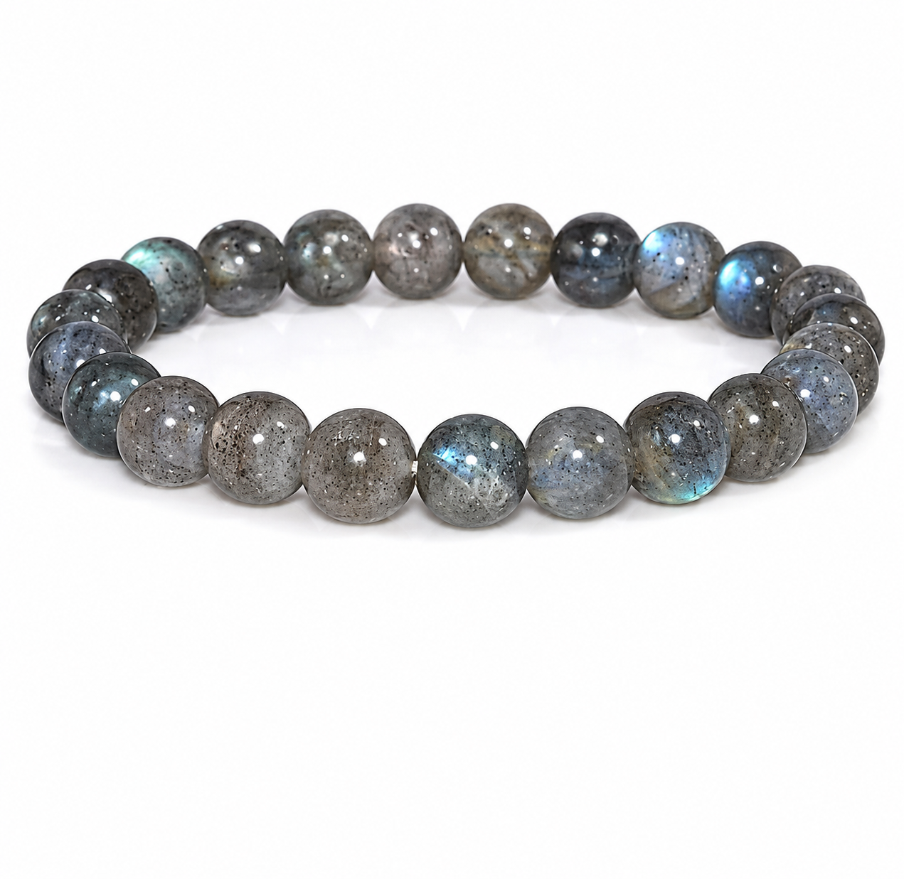 Natural Labradorite Crystal Beaded Bracelet Natural-Labradorite-Crystal-Beaded-Bracelet