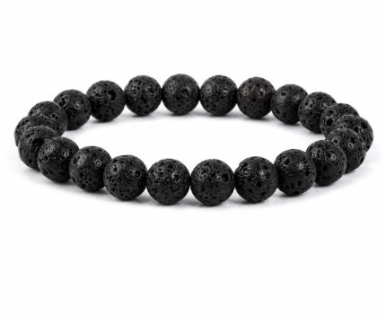Natural-Lava-stone-Beaded-Bracelet.