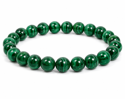 Natural-Malachit-Beaded-Bracelet