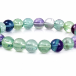 Natural-Rainbow-Fluorite-Breaded-Bracelet