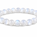 Natural-White-Moonstone-Beaded-Bracelet