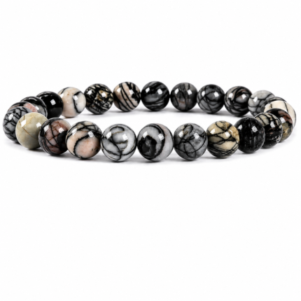 Picasso-Jasper-Beaded-Bracelet